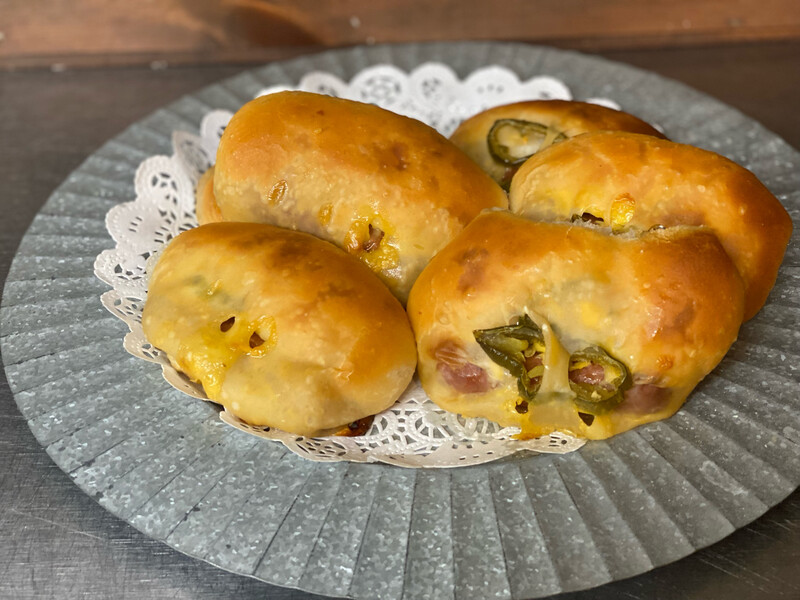 Texas Kolaches (meat filled)