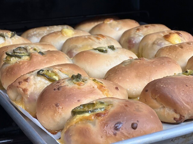 Texas Kolaches (meat filled)