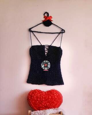 Crochet lace top