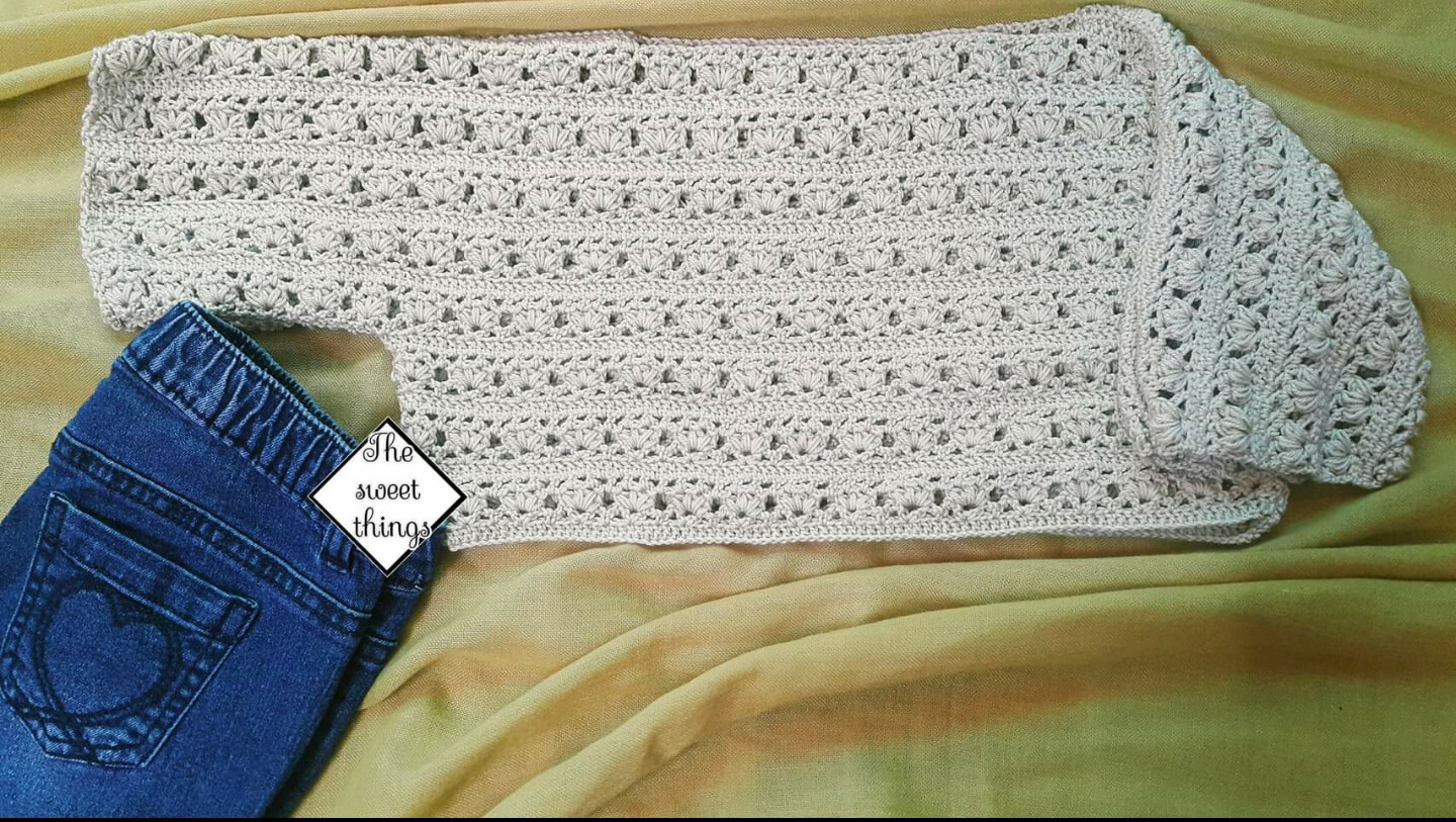 Crochet summer top