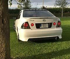 Lexus IS200 Plate Surround