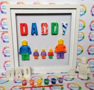 Paint Your Own Fathers Day Wall Art Kit