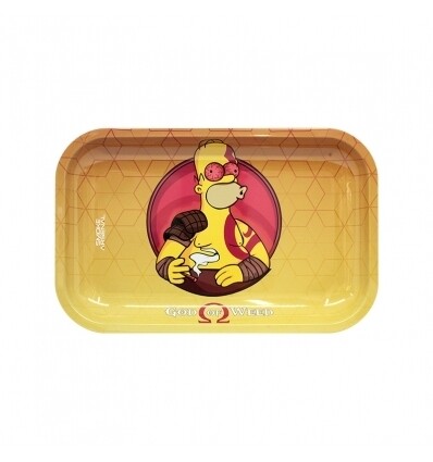 Metal Rolling Tray - G of W - Medium 27,5x17,5cm