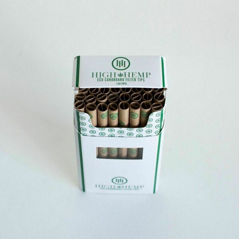 &#39;High Hemp&#39; Eco Cardboard Filter Tips