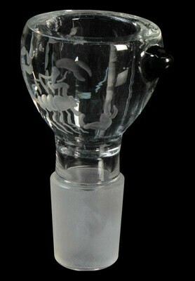 T.Toth&#39; Limited Edition Glasbowl &#39;Scorpion&#39;
