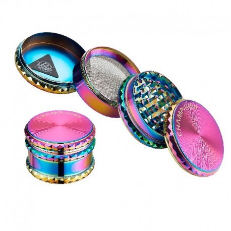 Al. Grinder 2-part w. Magnet chrome