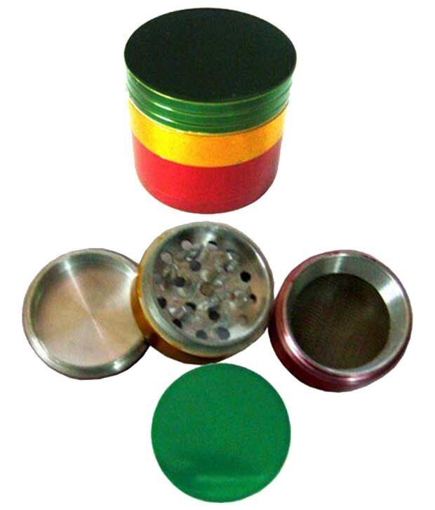 Al. Grinder 2-part w. Magnet chrome