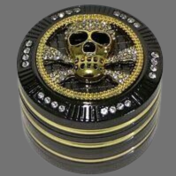 Al. Grinder 2-part w. Magnet chrome