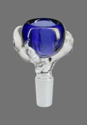 Glassbowl &#39;Claw&#39; coloured