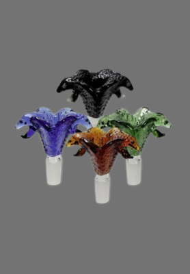 Glassbowl &#39;Cobra&#39; Black