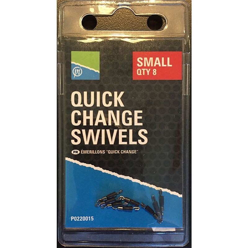 Preston Innovations Quick Change Swivels Medium Preston Innovations Quick Change Swivels Medium