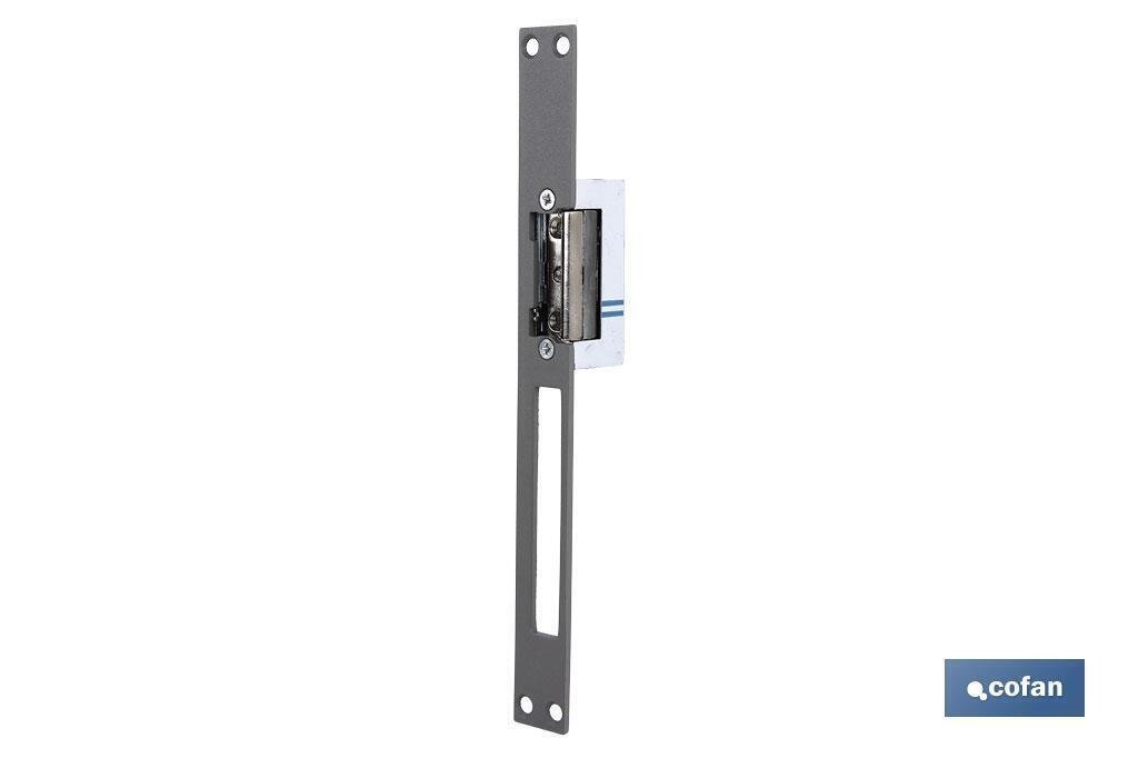 ABREPUERTAS EL�CTR. REVERS+FRENTE-250MM GRIS AC/DC