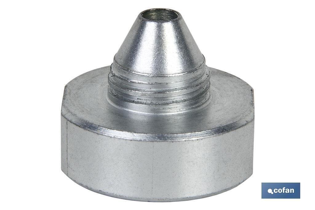 ADAPTADOR CARTUCHO GRASA ROSCA PEQUE�A A GRANDE