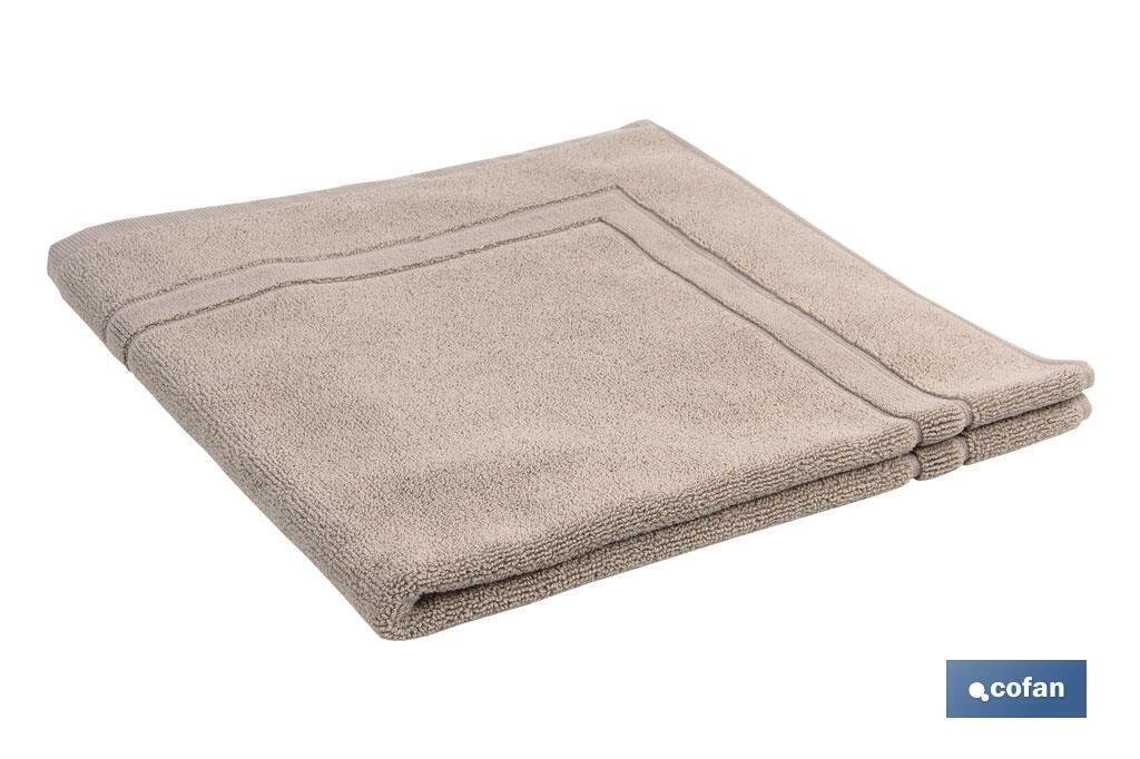 ALFOMBRA BA�O BEIGE GR.1000 MODELO ABISINIA 60X60cm