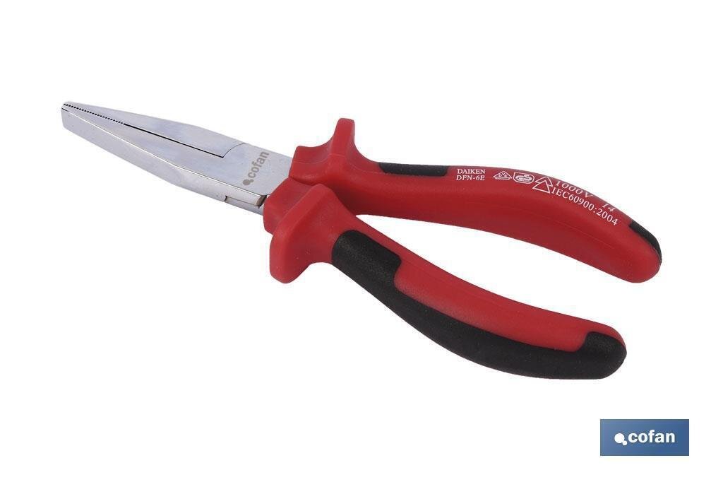 ALICATE BOCA PLANA 1000V 6"(160MM)