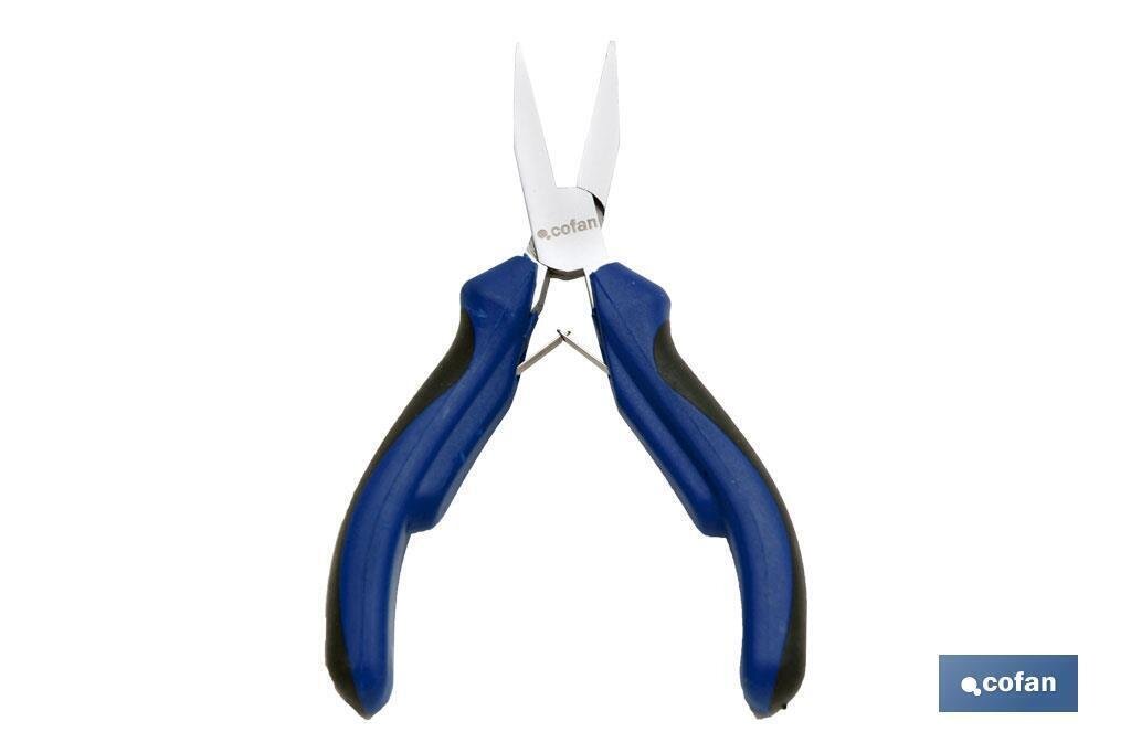 ALICATE MINI BOCA PLANA 5"