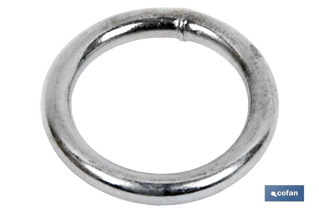 ANILLA SOLDADA M-6X50
