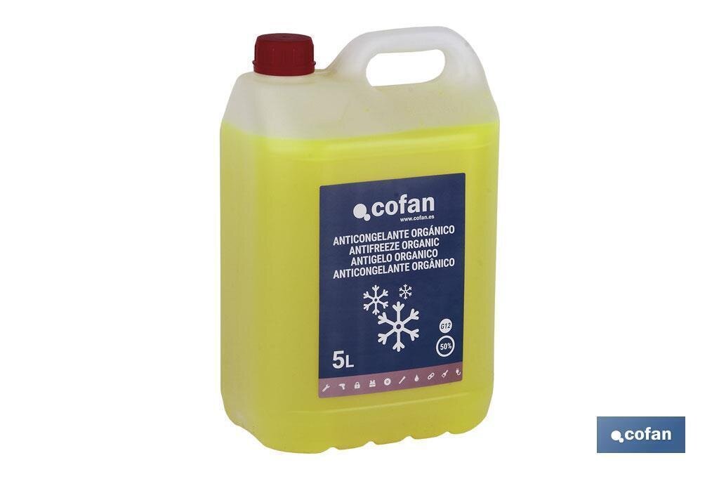 ANTICONGELANTE G-12 50% ORG�NICO AMARILLO 5 L