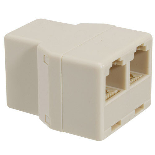Adaptador Telefono Triple Hembra