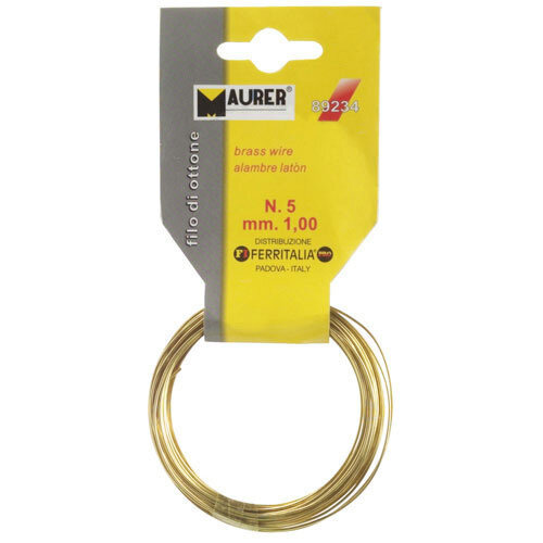 Alambre Lat�n Maurer n� 10 / 15 mm. 4,5 Metros