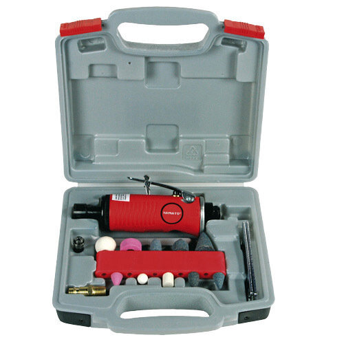 Amoladora Neumatica Recta Yamato + Kit 15 Piezas