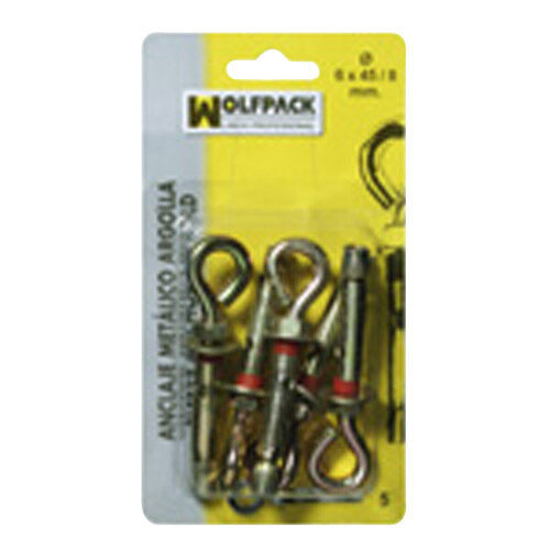Anclaje Met�lico Argolla 10x 70/12 mm. (2 Piezas)