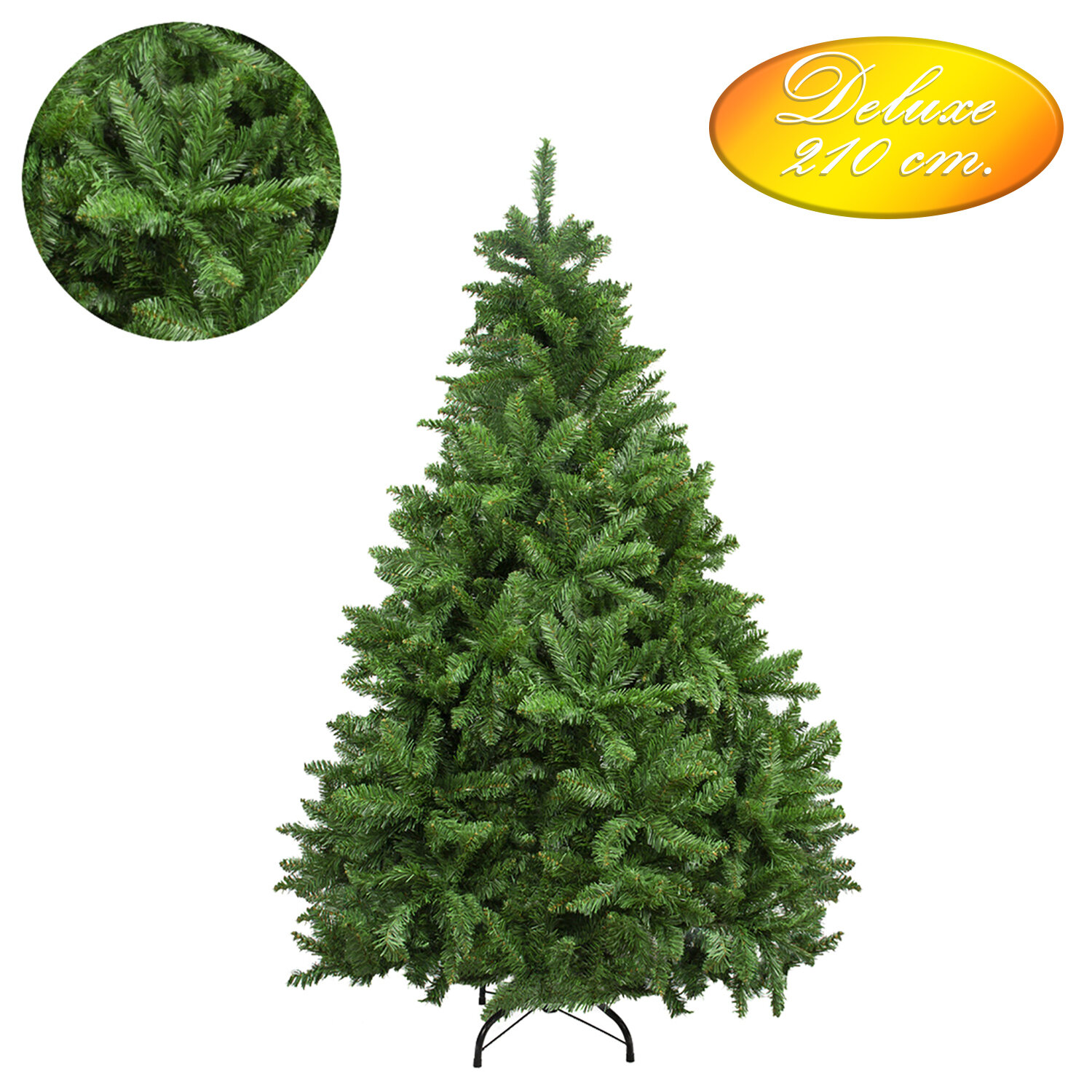 Arbol De Navidad Deluxe 210 cm. 1560 Ramas PVC