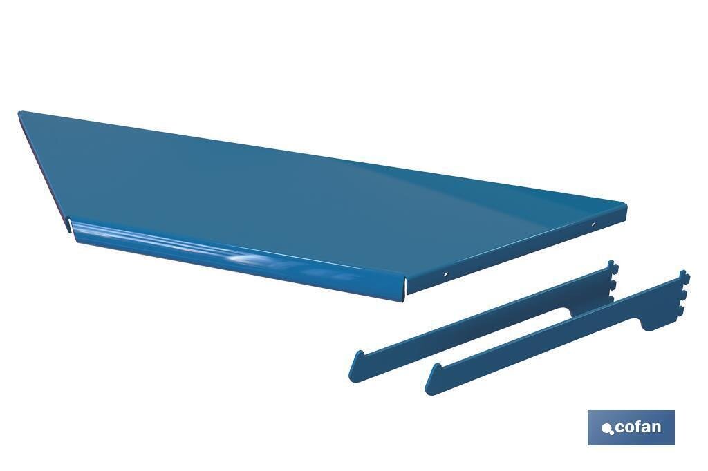 BANDEJA RINCON CHAFLAN 45� - 400mm+2 CARTELAS 400mm