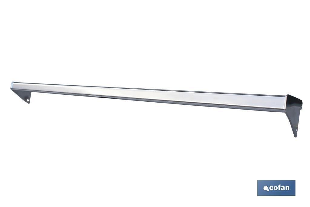 BARRA DE CARGA PARA PERCHAS 30x15x1000mm