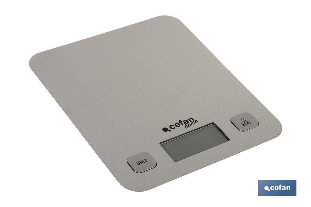 BASCULA COCINA DIGITAL ACERO INOX 5KG MODELO LION