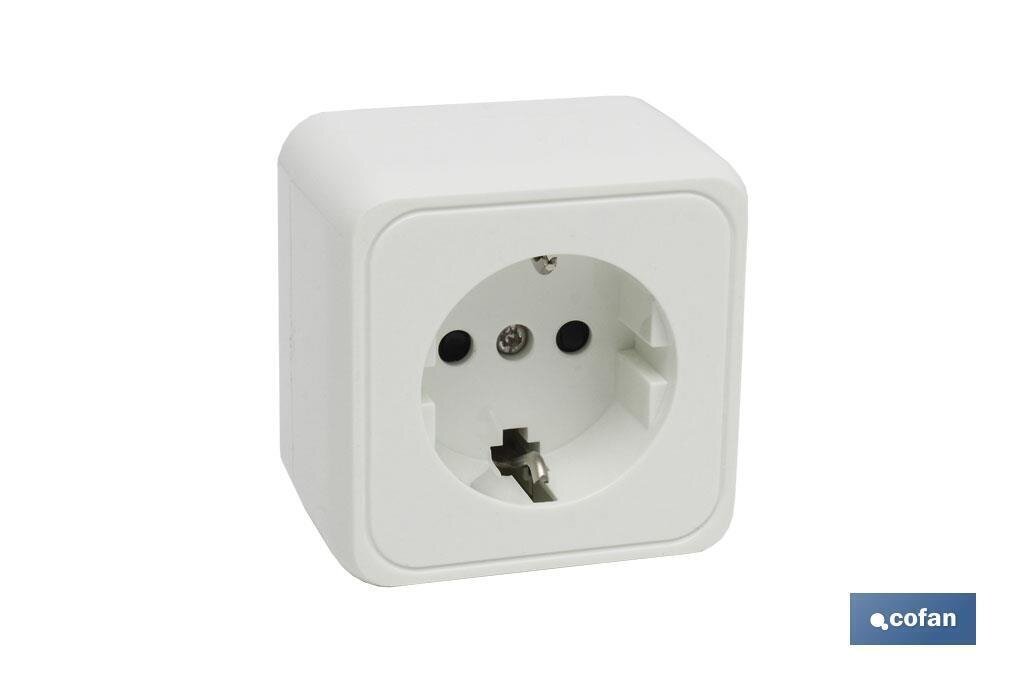 BASE CUADRADA SUPERFICIE +T.T.(16A-250V)