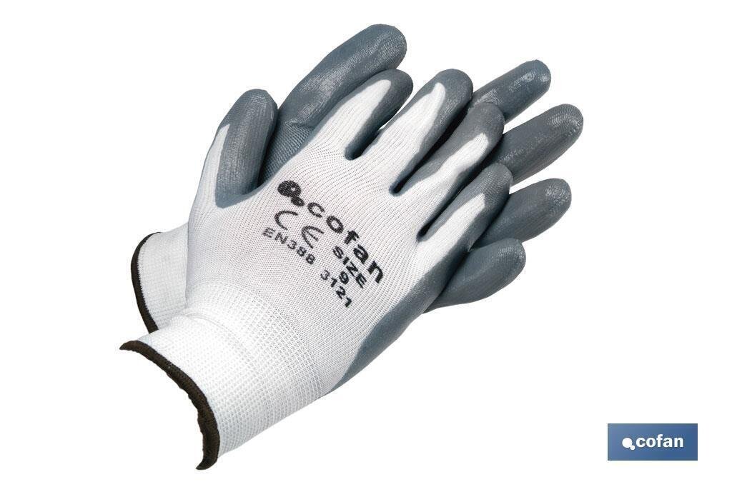 BLISTER G. 100%  POLI.  IMPREG. NITRILO GRIS T-10