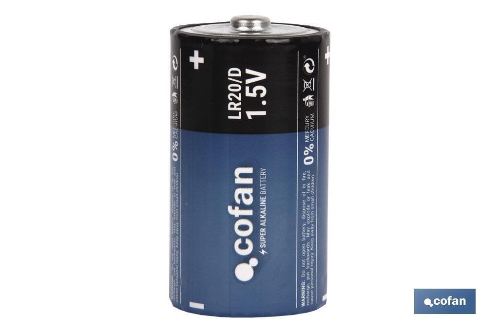 BL�STER DE 2 PILAS ALCALINAS LR20/D VENTA UNITARIA