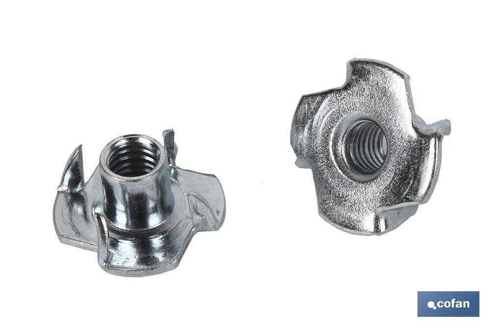 BL�STER DE 2 UDS. TUERCAS EMPOTRABLES M6 VENTA UNITARIA