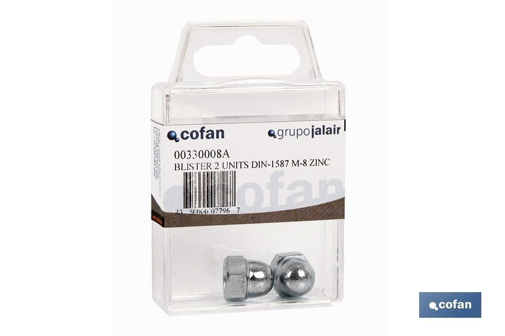 BL�STER DE 4 UDS. DIN-1587 M-5 ZINC VENTA UNITARIA