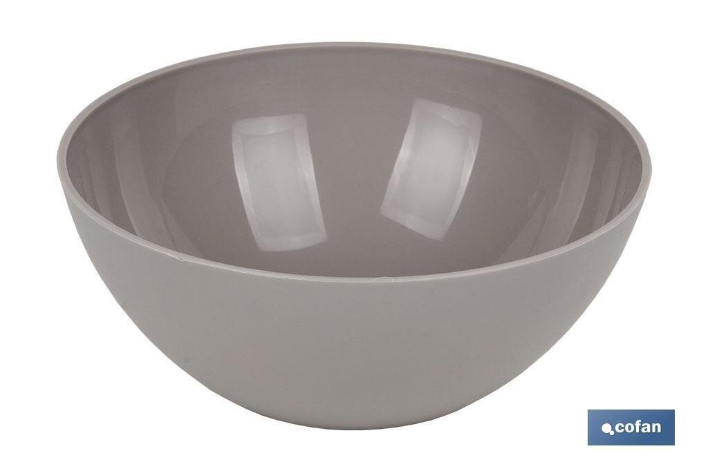 BOL MODELO ALBAHACA 300ML COLOR PIEDRA 12X5CM "VENTA UNITARIA"