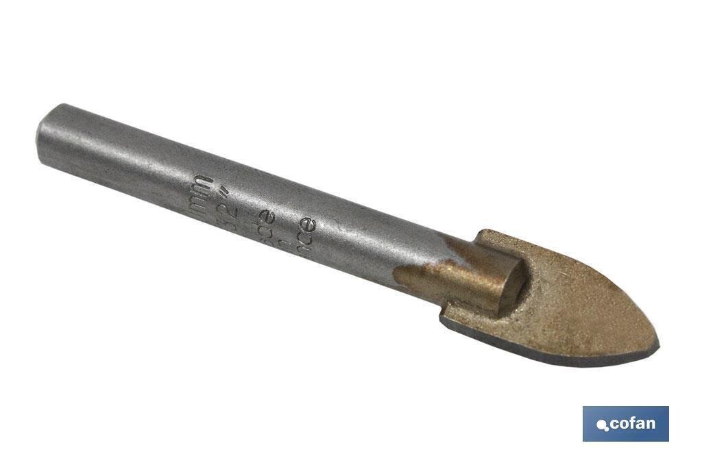 BROCA OJIVAL PARA VIDRIO, CER�MICA Y GRES 10MM