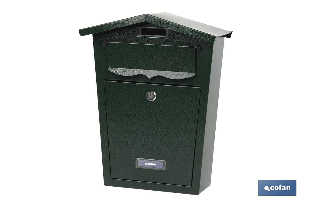 BUZ�N CORREO EXTERIOR BLANCO MODELO GARDEN 360X290X105MM
