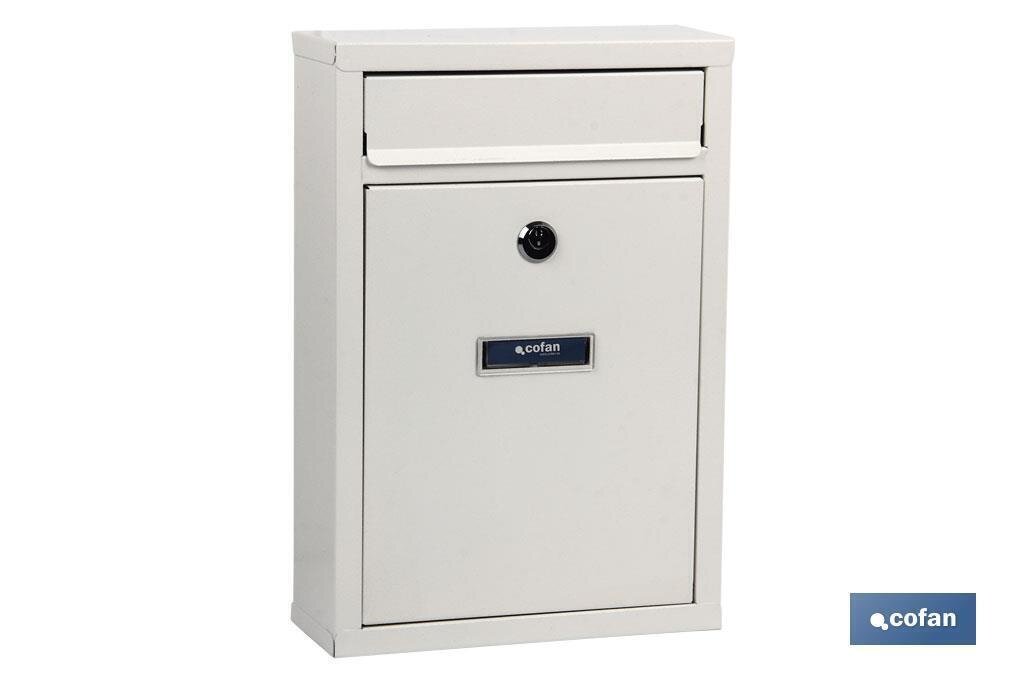 BUZ�N CORREO EXTERIOR BLANCO MODELO LETTER 320X215X85MM