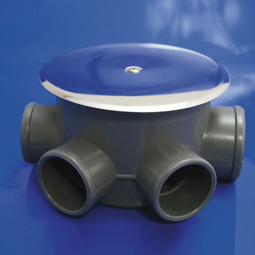 Bote Sif�nico PVC T-85  110  50-40 Altura 105 mm.