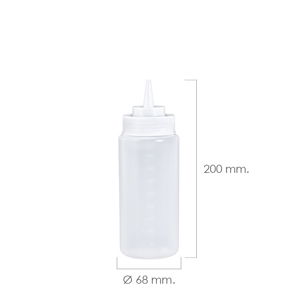 Botella Biberon Cocina Pl�stico 500 Ml.