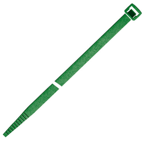Bridas Nylon 100% Verde 3,6x140 mm. (Bolsa 100 Unidades)