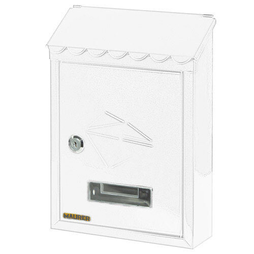 Buz�n Maurer Exterior 21x30x6,8 cm. Blanco