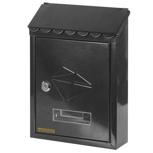 Buz�n Maurer Exterior 21x30x6,8 cm. Negro
