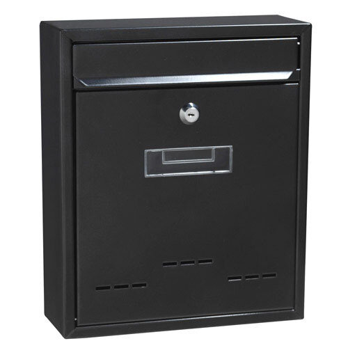 Buz�n Maurer Square 31x26x9,0 cm. Negro