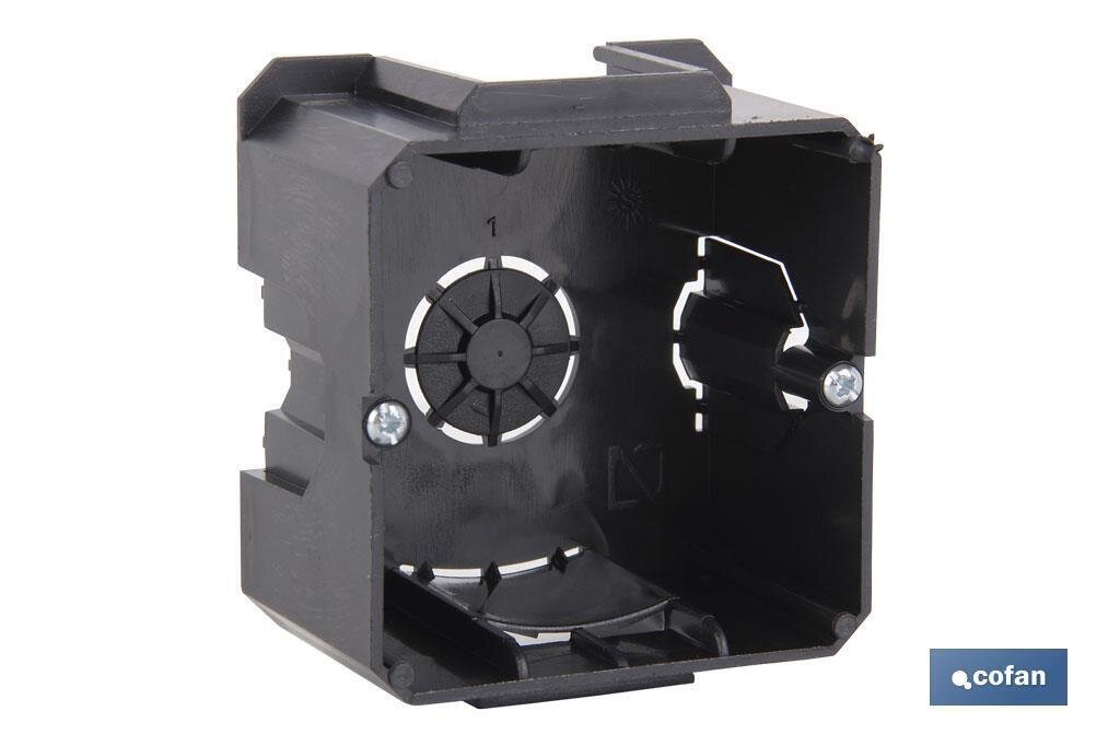 CAJA DE EMPOTRAR MECANISMOS �68X46 4 ENTRADAS TUBO