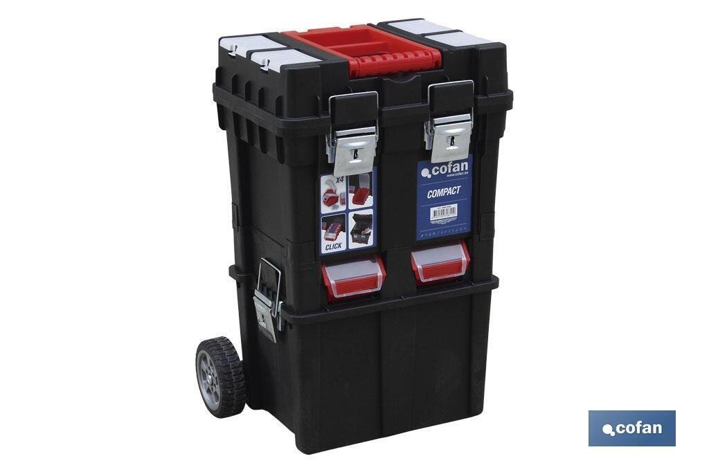 CAJA HERRAMIENTAS COMPACT CON RUEDAS 710/500/360