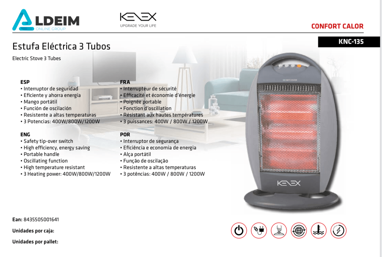 CALEFACTOR KNC135
