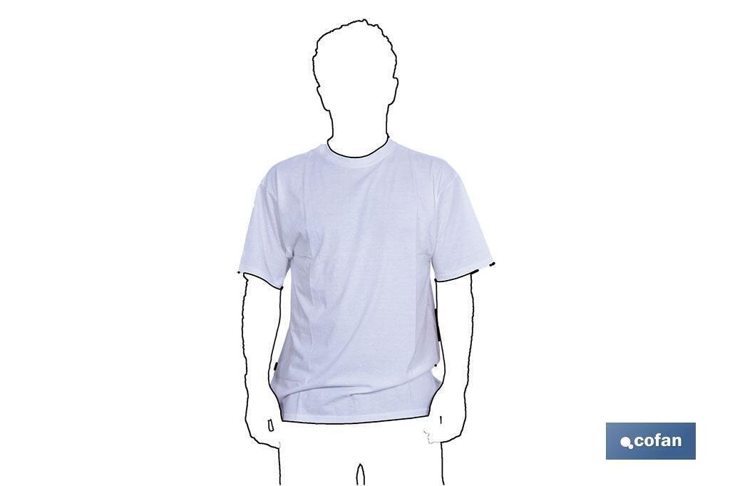 CAMISETA BLANCA 220 GR/M2 TALLA M