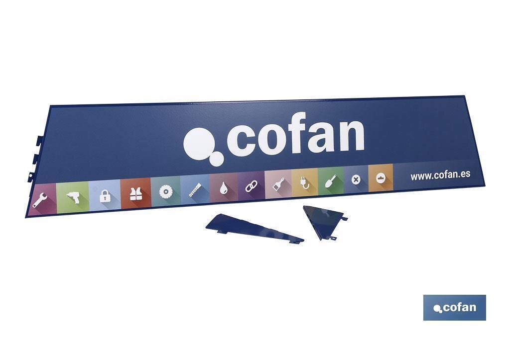 CARTELA CON LOGO COFAN 1000X200 EXPOSITOR RINC�N